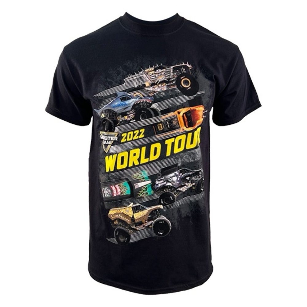 2022 Monster Jam World Tour T-shirt